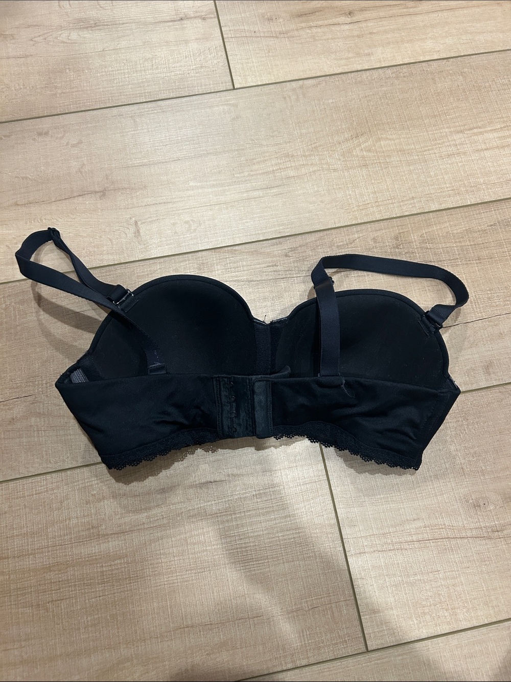 Maurice's 34B underwire Black Strapless Convertible Bra - Women Intimates